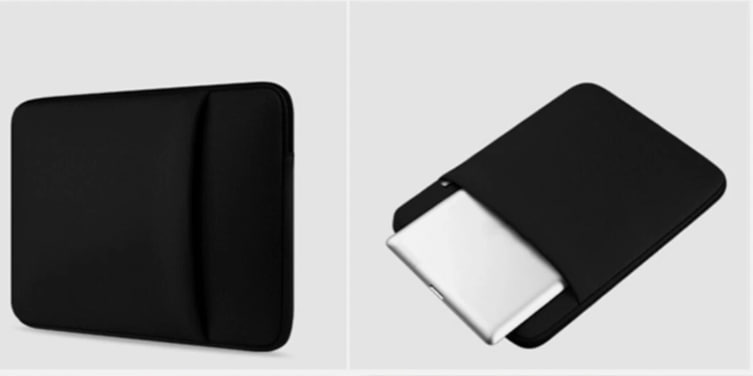 Second image of New Zipper Laptop Sleeve Tablet Case Cover for Laptop iPad 2 3 4 Mini Xiaomi Pad