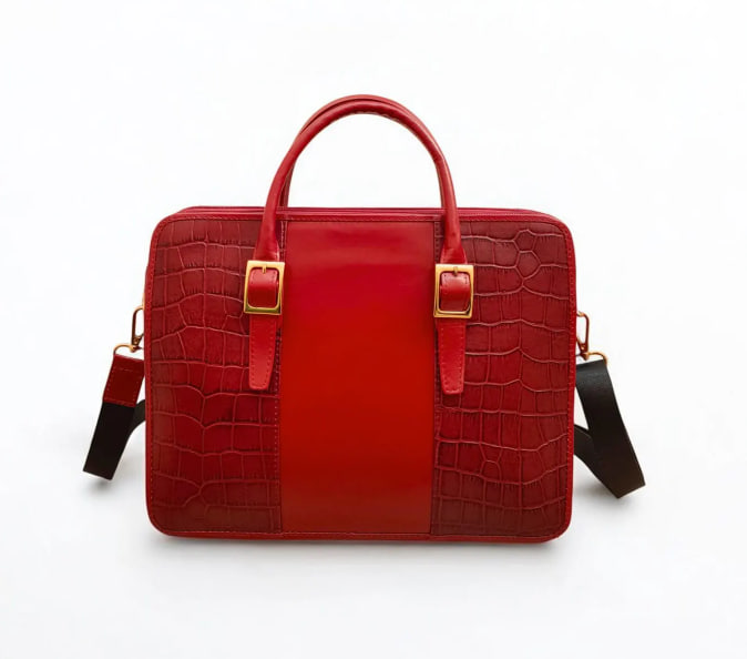 Leather Tote Bag for Women – Elegant 12