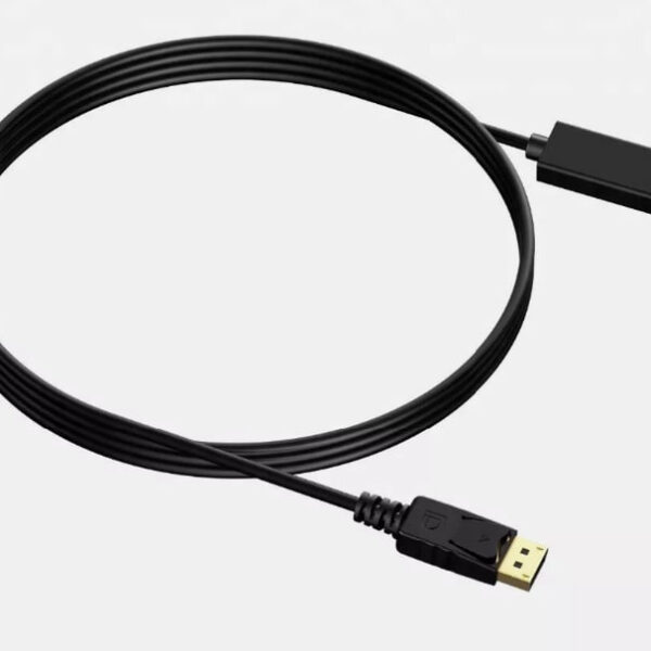 Second image of DISPLAYPORT DP TO HDMI HD GOLD CABLE LEAD WIRE ADAPTOR DISPLAY MONITOR PC LAPTOP