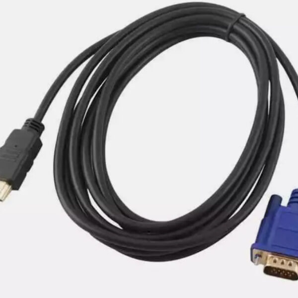 HDMI to VGA Video Adapter Cable Lead for 1080P PC Monitor Projector