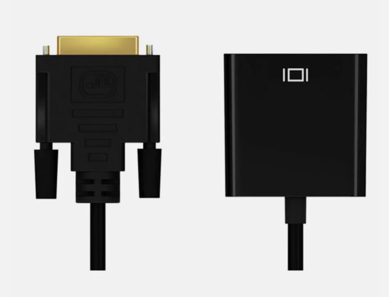 Second image of DVI Male VGA Female Adapter Digital Analog Converter Cable DVI-D