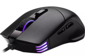 EVGA X12 Gaming Mouse, 8k, Wired, Black, Customizable, Dual Sensor, 16,000 DPI