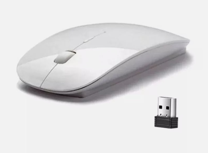 Second image of 2.4GHz USB Wireless Optical Mouse Mice for Apple Mac Macbook Pro Air PC White