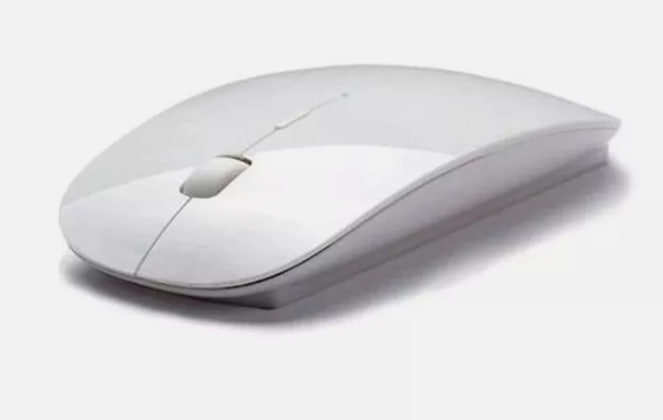 2.4GHz USB Wireless Optical Mouse Mice for Apple Mac Macbook Pro Air PC White
