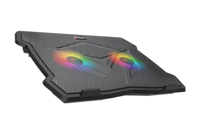 Second image of MeeTion Cooling Pad CP2020 Laptop Cooler Stand with RGB Lighting