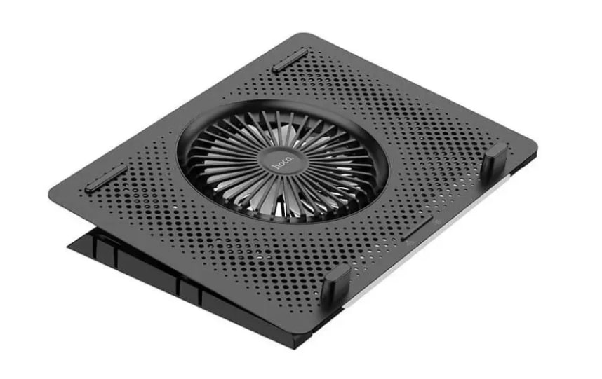 Second image of HOCO DH11 Laptop Cooling Pad with RGB Lighting
